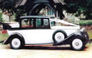 Rolls Royce wedding car