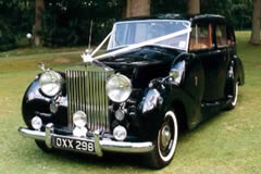 Rolls Royce wedding car