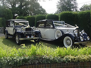 1929 Limousine and 1935 Rolls Royce