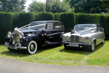 Mulliner and Daimler Landau wedding cars