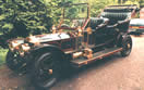 Vintage wedding car