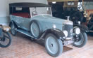Vintage wedding car
