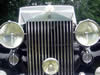 Close-up view of the famous Rolls Royce grill