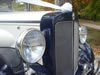Close-up view of front of car