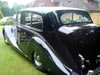 Rear view of car