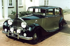 Rolls Royce wedding car