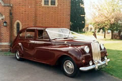 Vanden Plas wedding car