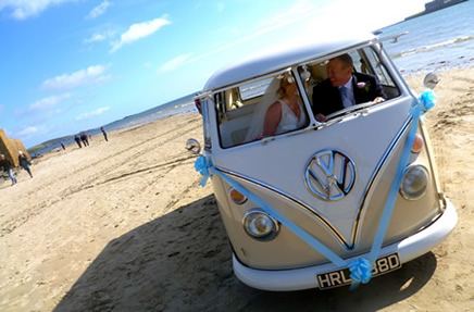 VW Camper Vand For Wedding Hire