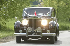 Wedding car with GB1 number plate