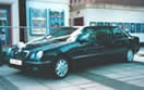 Mercedes wedding car