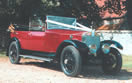 Vintage wedding car